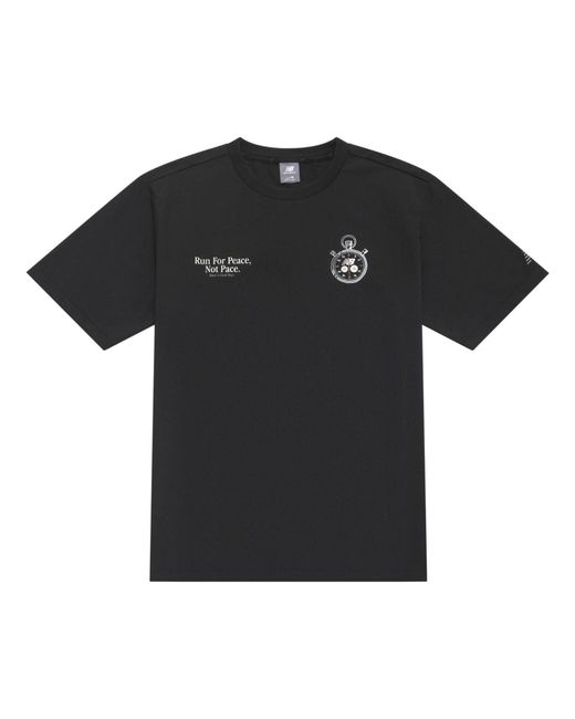 New Balance Black Nb Icon T-shirt for men