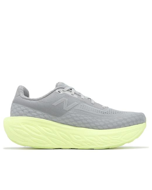 New Balance Blue Fresh Foam X 1080V14 'Raincloud Limelight Metallic' for men