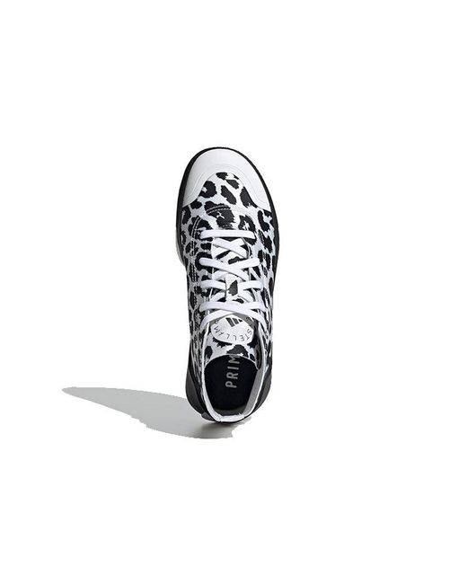 Adidas Blue (Wmns) Stella Mccartney X Treino Mid 'Leopard Print