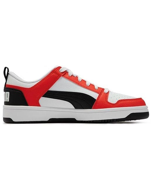PUMA Red Rebound Layup Low Sl for men