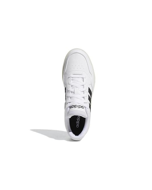 Adidas White Hoops 3.0 Low for men