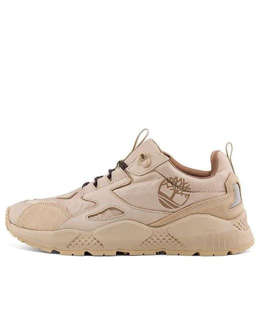 Timberland Natural Ripcord Arctra Low Trainers 'Light Suede' for men