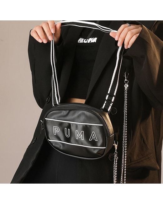 PUMA Black (Wmns) Core Style Cat X-Body Bag