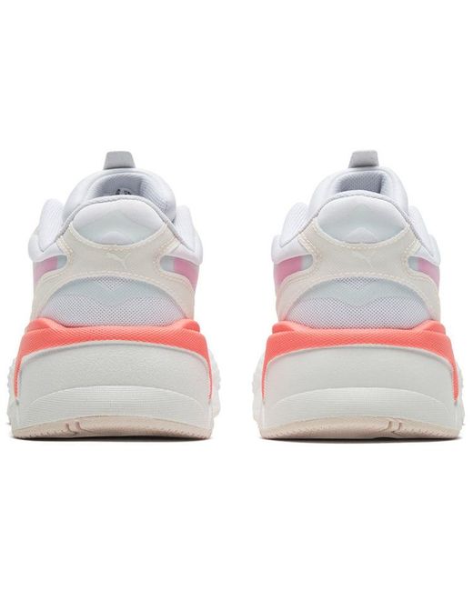 PUMA White (Wmns) Rs-X3 Plas_Tech 'Rosewater'