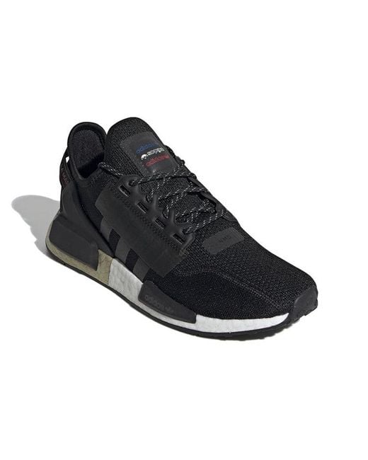 Adidas Black Nmd_R1 V2 'Metallic' for men