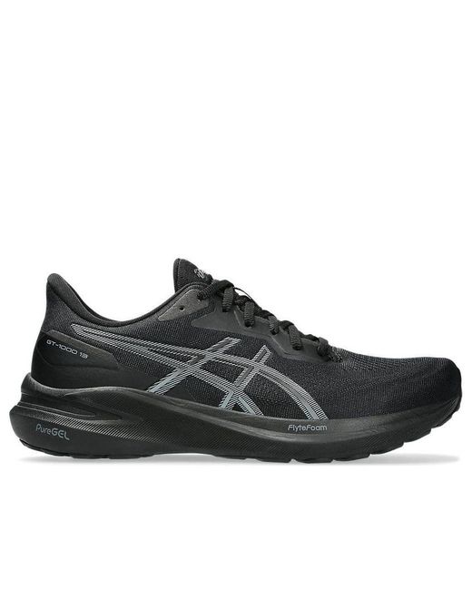 Asics Black Gt-1000 13 Running Shoes for men
