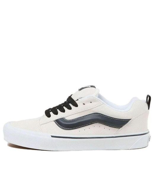Vans White Knu-Skool 'Suede' for men