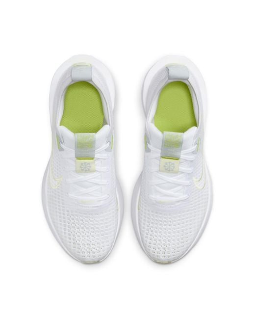 Nike White (Wmns) Interact Run Life Lime'