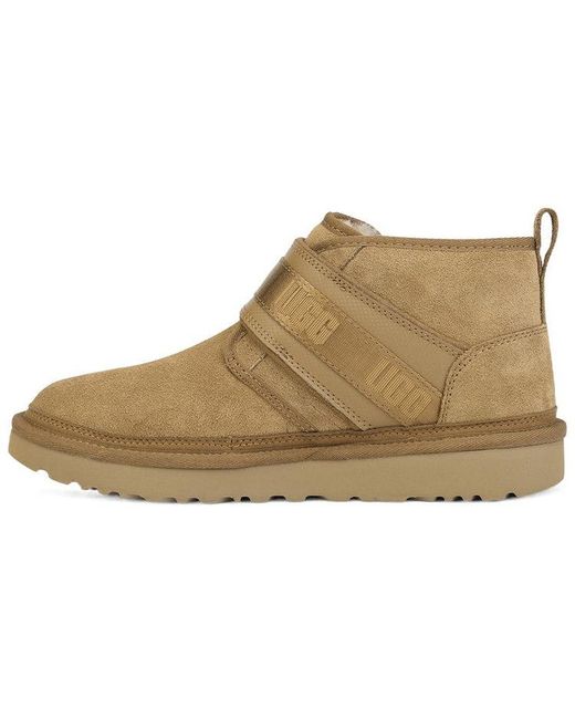 Ugg Brown Neumel Snapback Fleece Lined for men