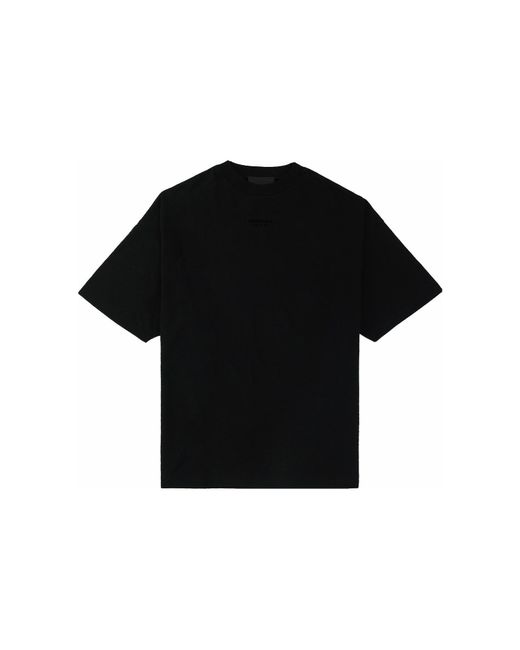 Fear Of God Black Fw23 Tee 'Jet' for men