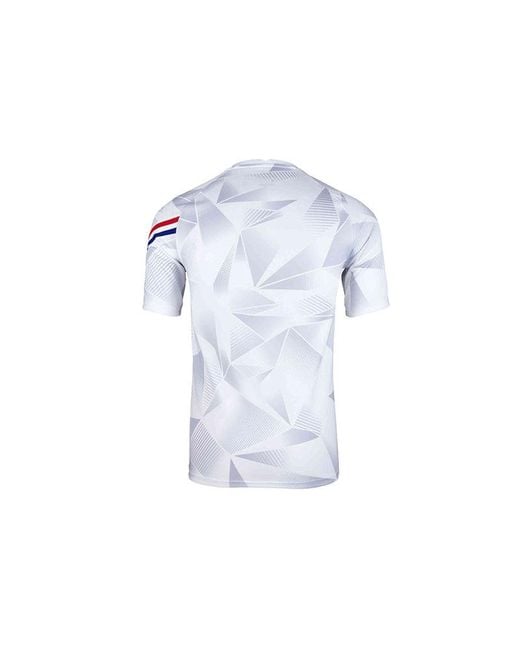 Nike Blue Netherlands National Team 20/21 Pre Match Jersey for men