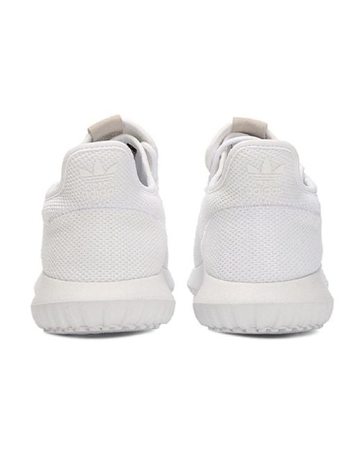 Adidas White Tubular Shadow for men