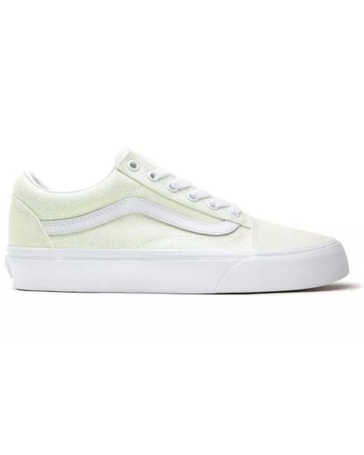 Vans White Old Skool 'Uv Glitter' for men