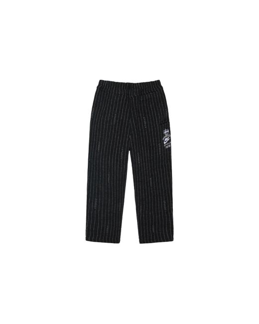 Nike Black X Stussy Joggers Asia Sizing for men
