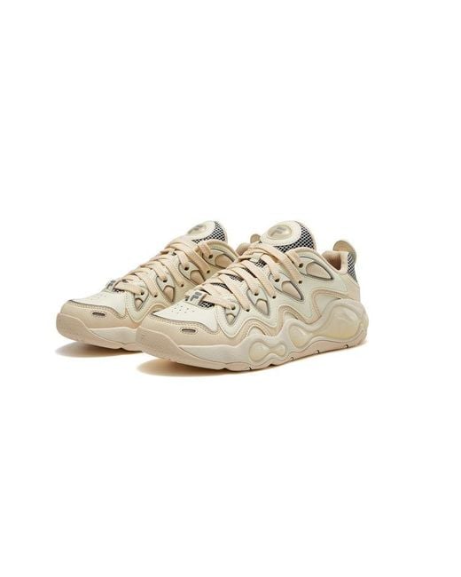Fila White X Mitchellness Vertical