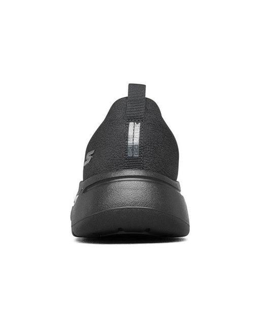 Skechers Black (Wmns) Go Walk Arch Fit Slip On 'Triple'