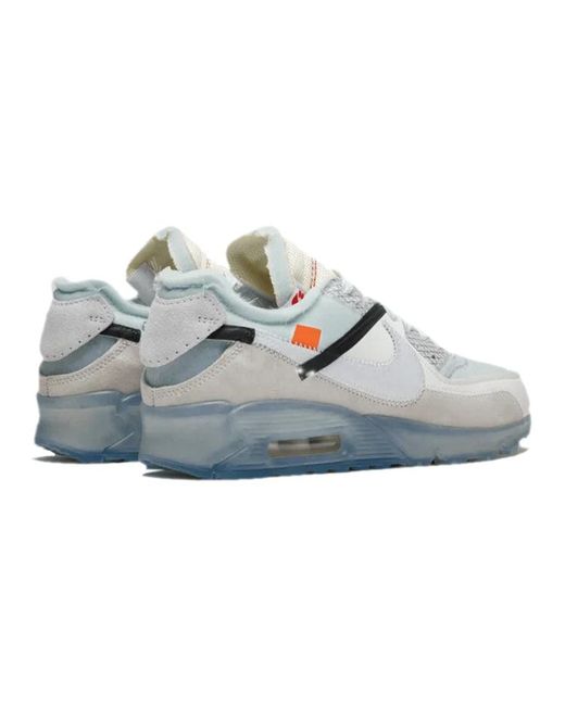 Nike Gray X Off- Air Max 90 'The Ten' for men