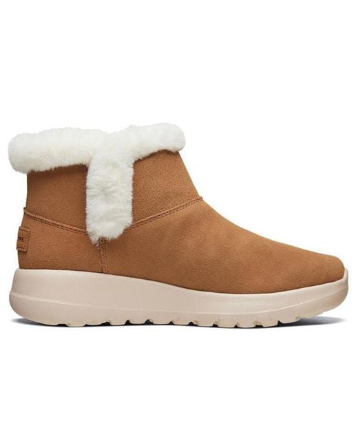 Skechers Brown (Wmns) On-The-Go Joy With Flowers'