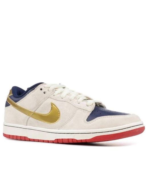Nike White Sb Dunk Low Pro 'Old Spice' for men