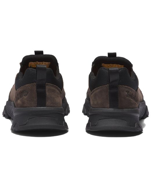 Timberland Black Lincoln Peak Lite Waterproof Slip-Ons 'Dark Suede' for men