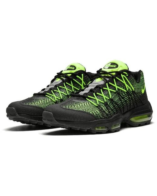 Nike Green Air Max 95 Ultra Jacquard Volt' for men