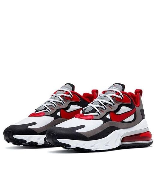 Nike Red Air Max 270 React 'University' for men