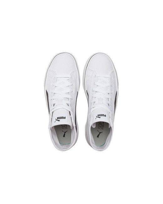 PUMA White (Wmns) Kaia Mid Cv
