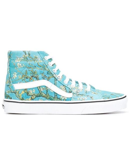 Vans Blue Vincent Van Gogh X Sk8-Hi 'Almond Blossom' for men