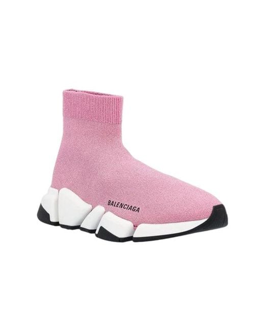 Balenciaga Pink (Wmns) Speed 2.0 Sneakers