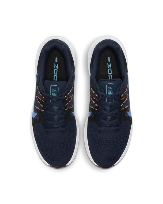 Nike Blue Zoom Span 3 Low Tops Colorblock Casual Deep for men