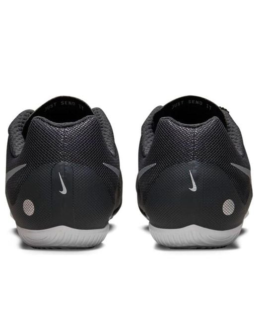 Nike Black Air Zoom Rival Multi Spikes Metallic' for men