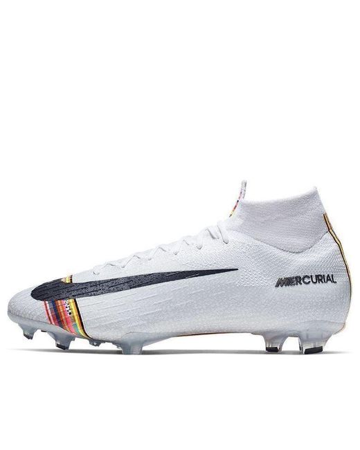 Nike White Mercurial Superfly 6 Elite Se Fg 'Pure Platinum' for men