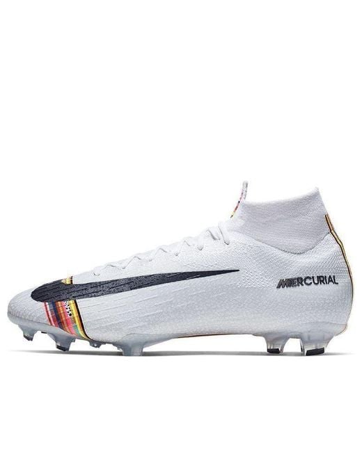 Nike White Mercurial Superfly 6 Elite Se Fg 'Pure Platinum' for men