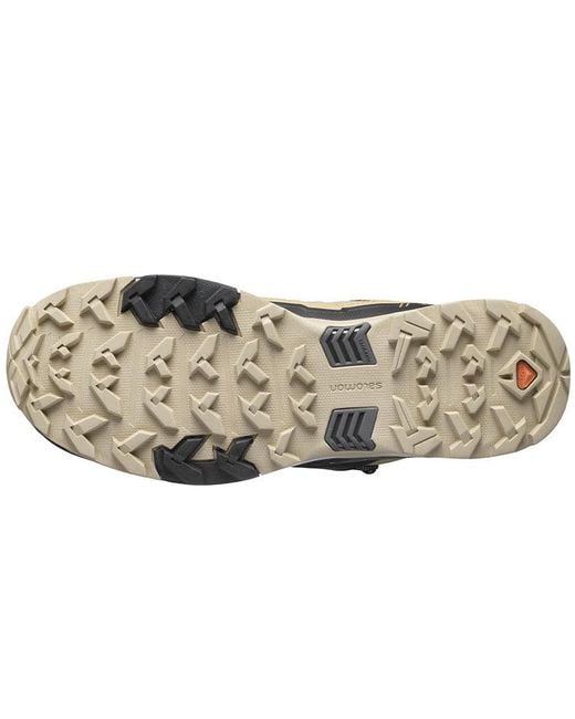 Salomon Brown X Ultra 4 Mid Gtx Hiking Shoe for men