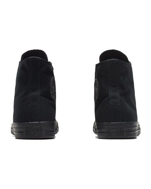Converse Black Chuck Taylor All Star Hi 'Triple' for men