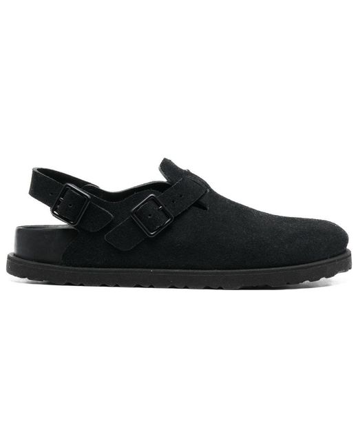 Birkenstock Black (Wmns) 1774 Iv Tokio Suede Sandals
