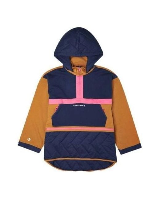 Converse Blue (Wmns) Convertible Hoodie Dress Tan'