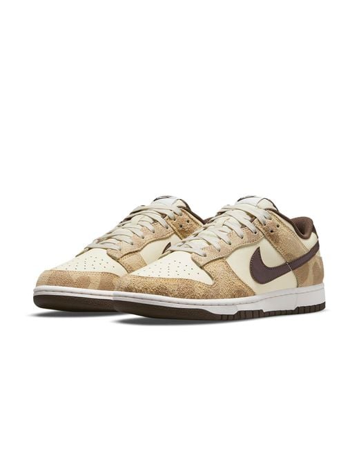 Nike Brown Dunk Low Premium 'Animal Pack for men