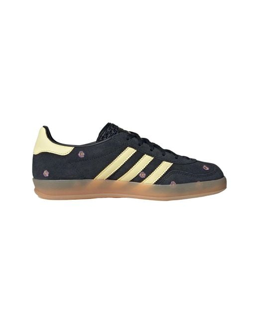 Adidas Blue (Wmns) Gazelle Indoor Almost Floral'