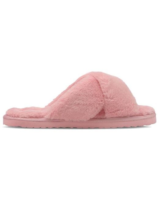 PUMA Pink (Wmns) Fluff X Strap Slide 'Lotus'