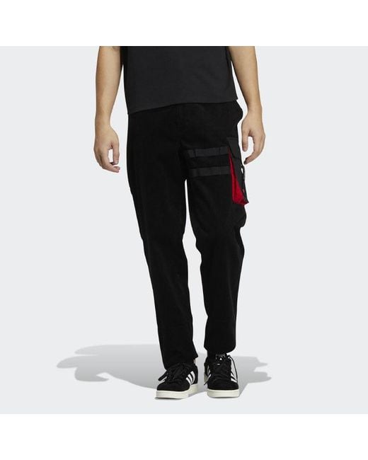 Adidas Black Originals Cny Woven Pants for men