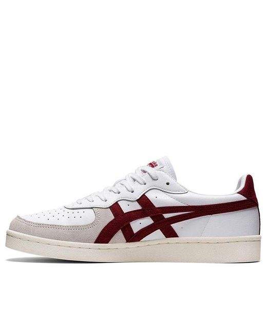 Onitsuka Tiger Gsm White/grey/red for Men | Lyst