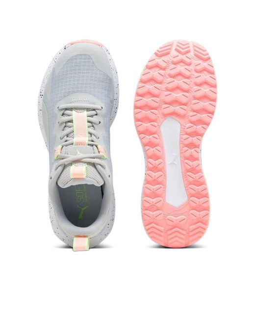 PUMA White Twitch Runner Trail 'Light' for men