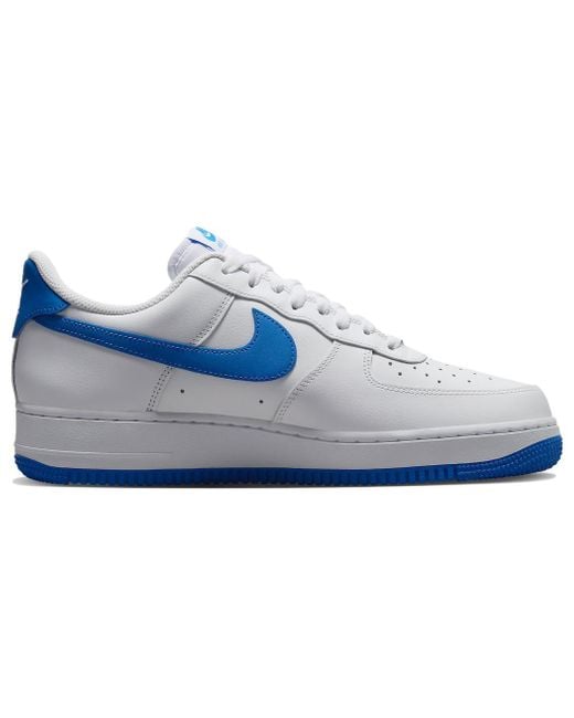 Nike Blue Air Force 1 Flyease Hyper Royal' for men