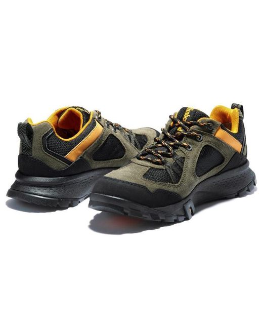 Timberland Brown Garrison Trail Waterproof Low Hikers for men