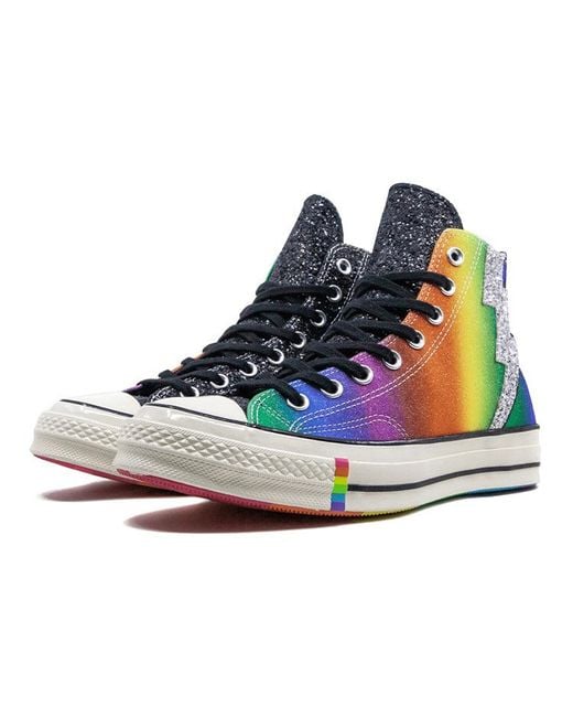 Converse Blue Chuck 70 Hi 'Pride Shimmering' for men