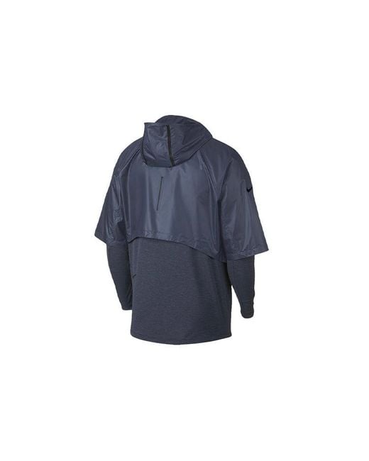 Nike Blue Tech Sphere Transform Sports Gym Running Dark for men