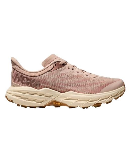 Hoka One One Pink (Wmns) Speedgoat 5 'Cream Sandstone'