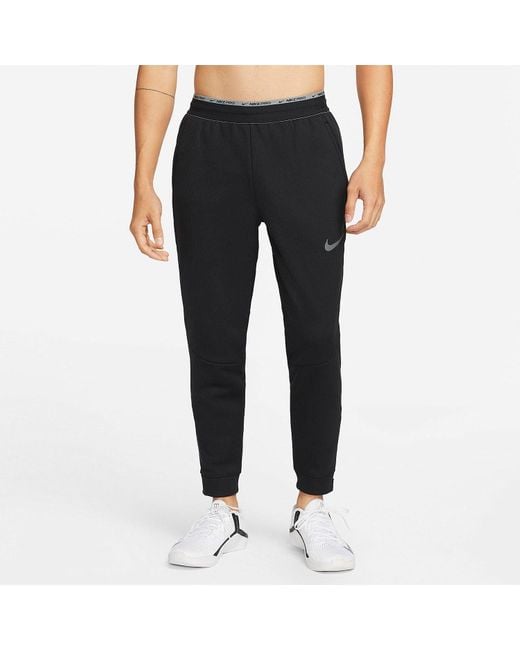 Nike Black Np Tf Turf Thrma Sphr Fleece Lined Pants Asia Sizing for men