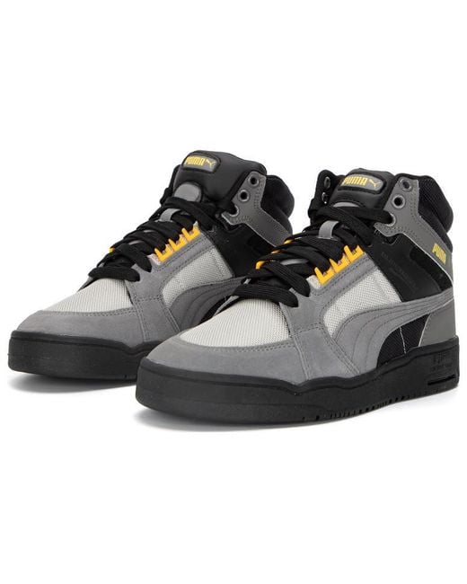 PUMA Black Slipstream Mid Tech for men
